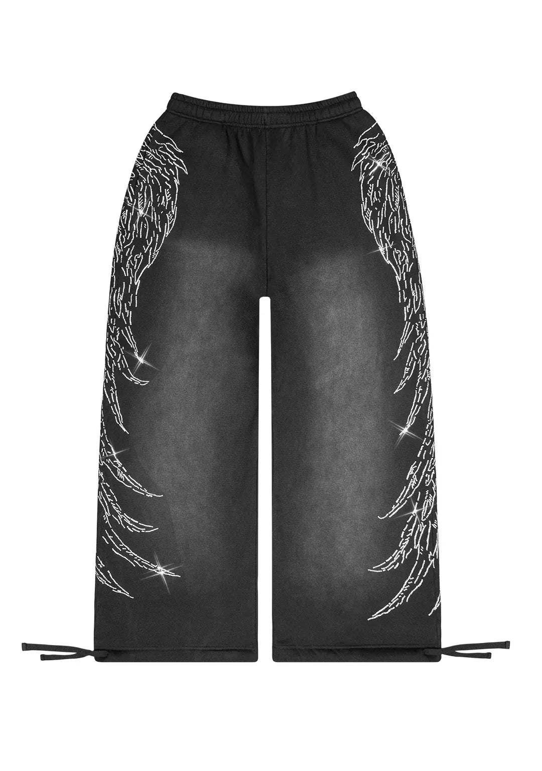 Fallen Faux Fur Rhinestone Zip Hoodie And Sweatpants