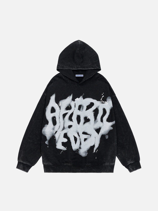 Abstract Graphic Hoodie