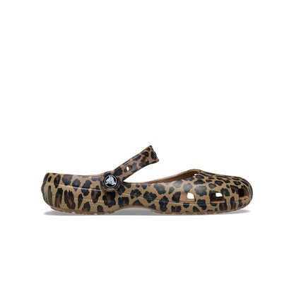 Brown Classic Animal Ballet Sandals