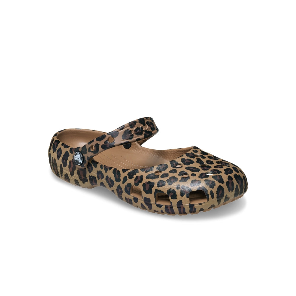 Brown Classic Animal Ballet Sandals