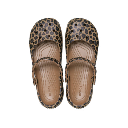 Brown Classic Animal Ballet Sandals