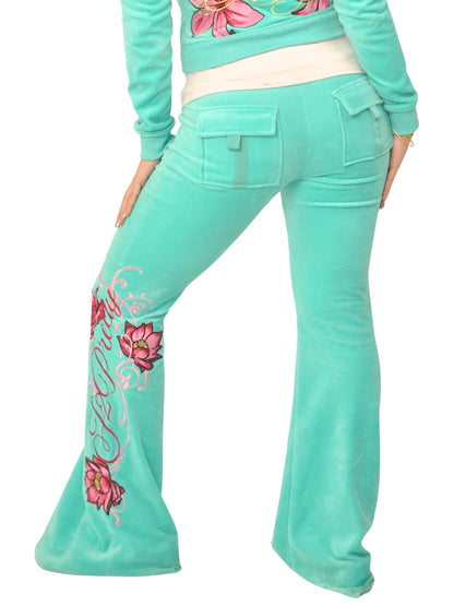 Kimberly Aqua Hoodie And Pants