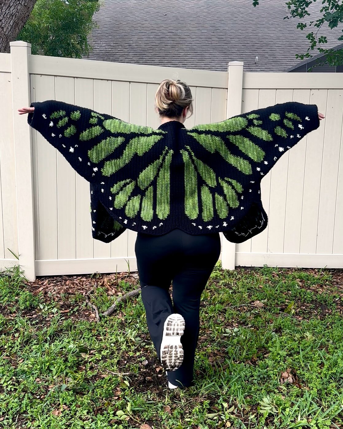 Butterfly Grove Knit Jacket