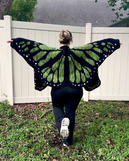 Butterfly Grove Knit Jacket