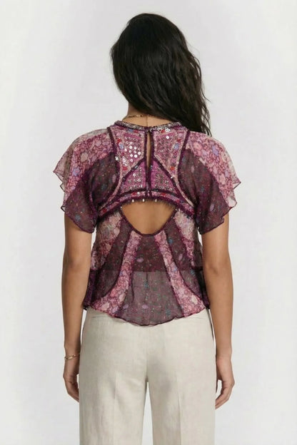 Orna Blouse Fuchsia