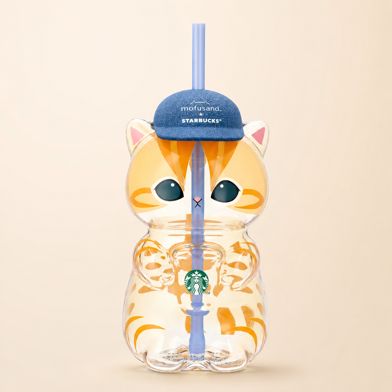 Cat Glass Cold Cup