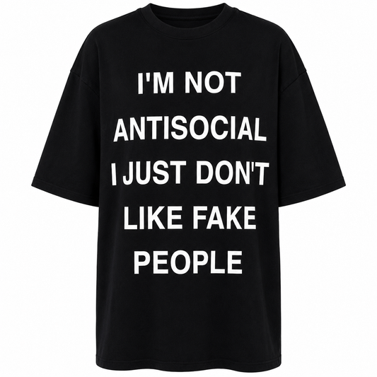 Fake People Statement Tee