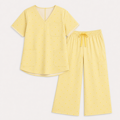 Happy Shift Scrub Set