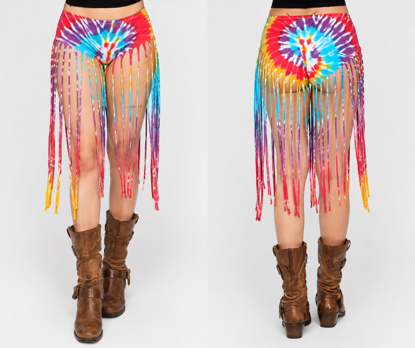 Fringe Capri Short
