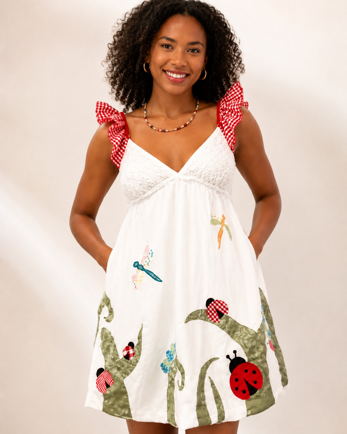 Garden Picnic Mini Dress