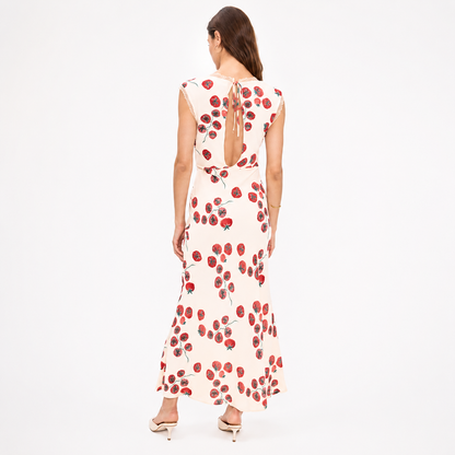 Vintage Lover Bias Cut Maxi Dress