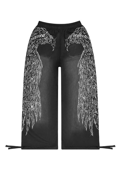 Fallen Faux Fur Rhinestone Zip Hoodie And Sweatpants