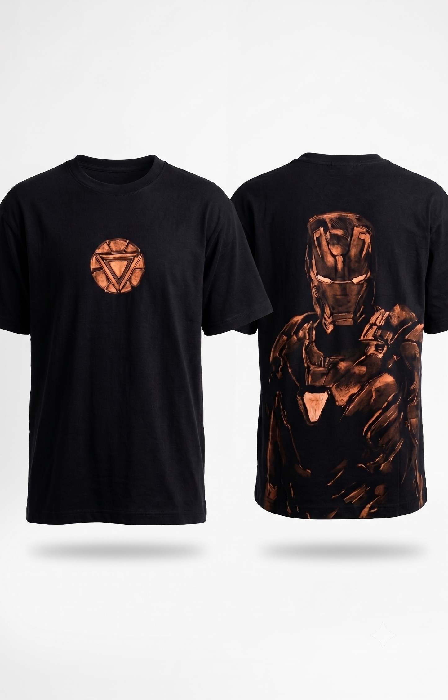Iron Man Bleach Portrait T-Shirt