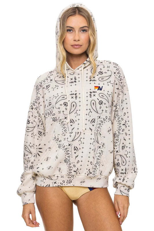 Bandana Relaxed Pullover Hoodie And Sweatpants