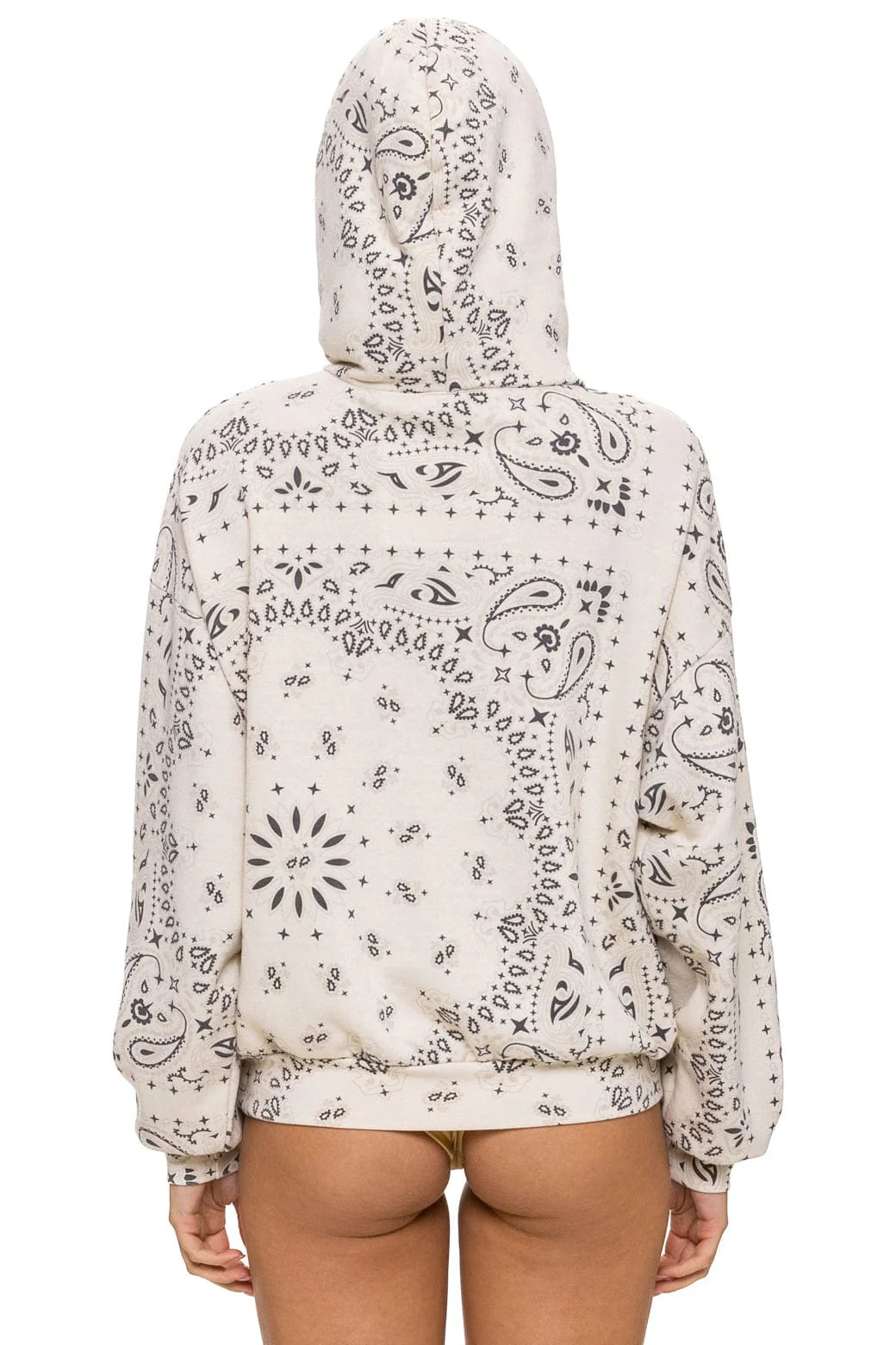 Bandana Relaxed Pullover Hoodie And Sweatpants