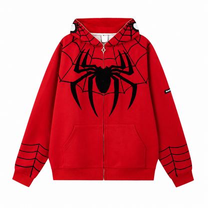Spider Hoodie Zip Up