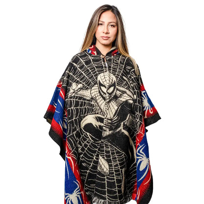 Superhero Alpaca Unisex Handmade Poncho