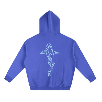 Classic Shark Hoodie Blue