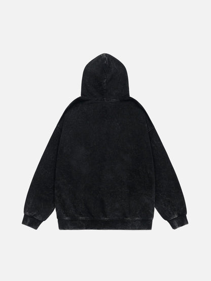 Abstract Graphic Hoodie